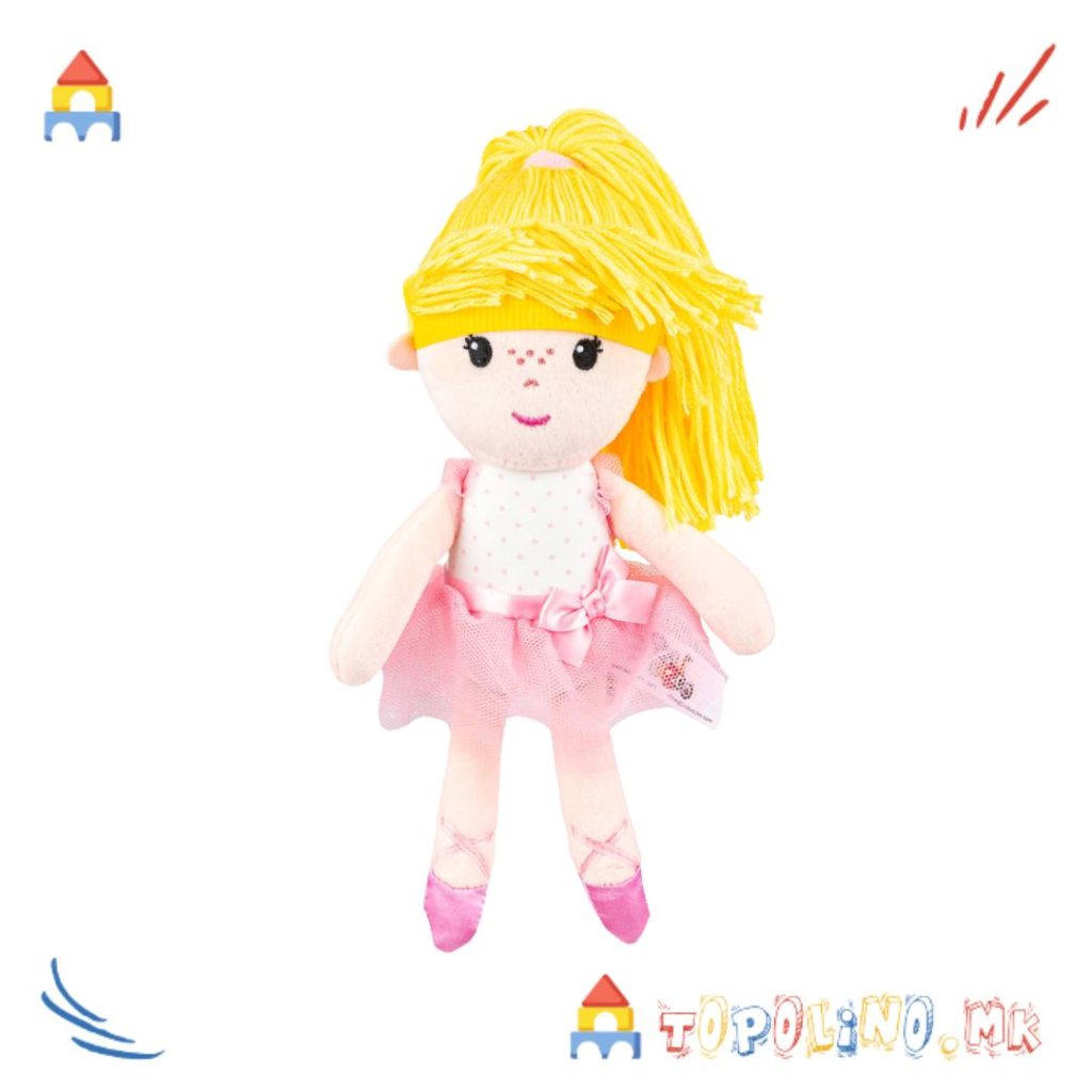 Мека Играчка за Гушкање Куклата Pola 23cm - Bali Bazoo