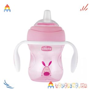 Чаша Пластична 200мл 4м+ Transition Cup За Девојче - Chicco
