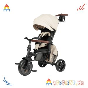 Трицикл Comfo Max 7 во 1 Beige - QPlay Голем Есенски Попуст