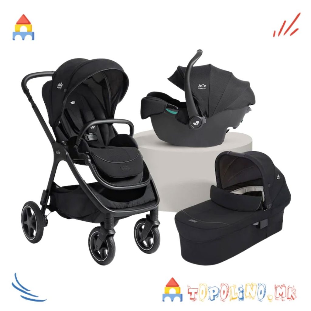 Количка Finiti 3 во 1 Eclipse - Joie ГОЛЕМ ЕСЕНСКИ ПОПУСТ + ПОПУСТ ОД -15% НА СЛЕДНИ 3 ПРОИЗВОДИ ПО ИЗБОР