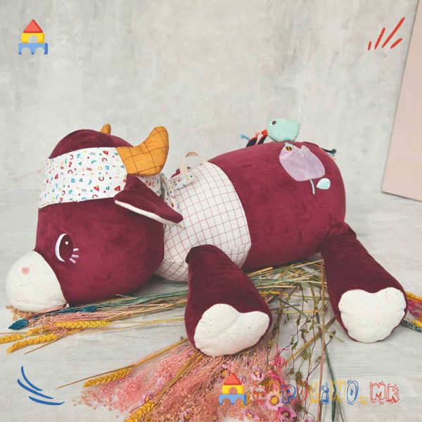 Голема Едукативна Играчка Кравичката Rosalie - Lilliputiens