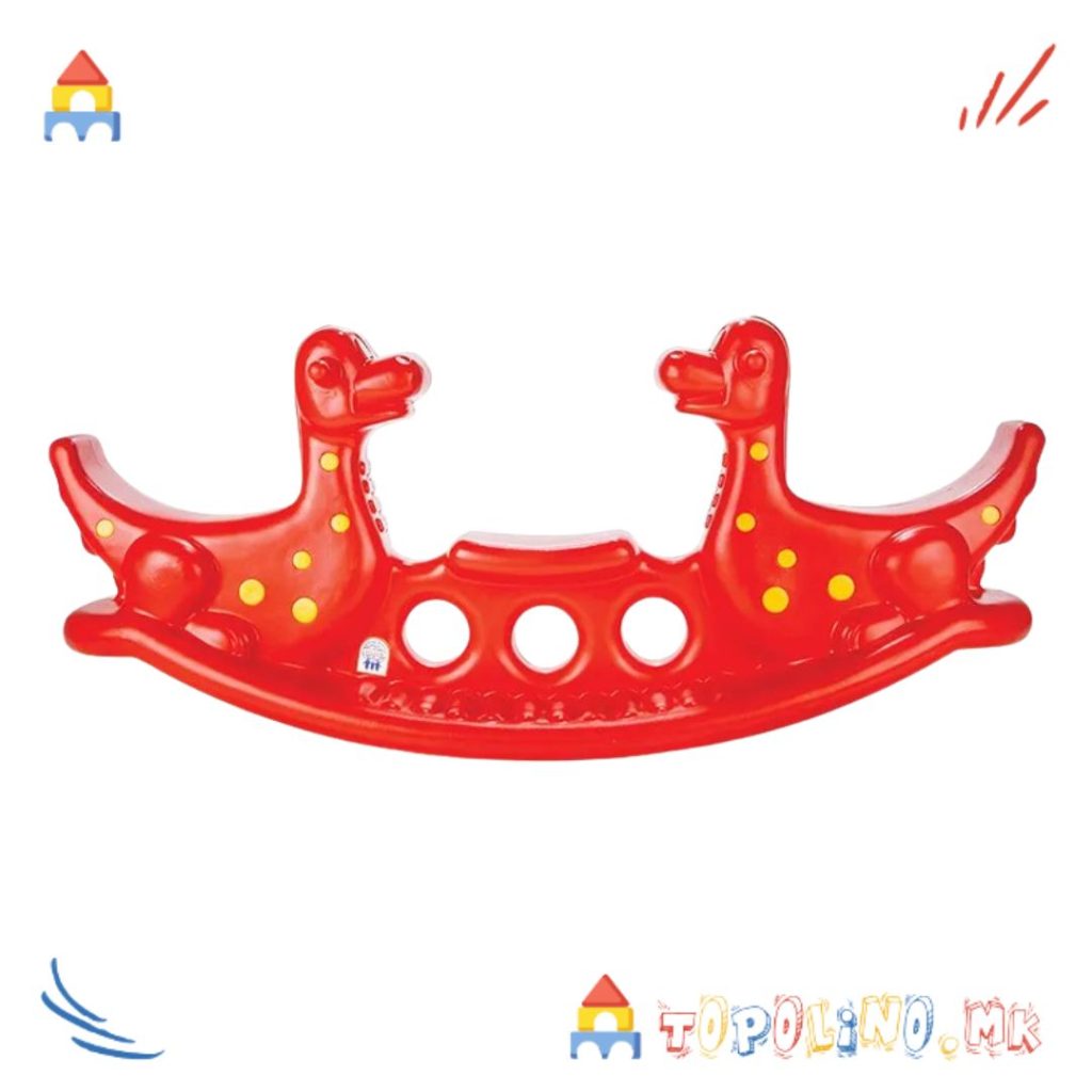 Клацкалка Dino Црвена - Pilsan Голем Есенски Попуст