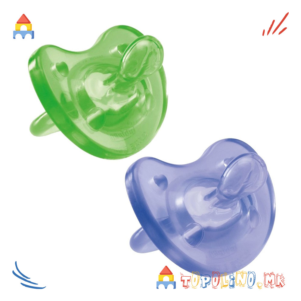 Лажалка Physio Soft Силикон 16М - 36М 1 Пар. Униксес - Chicco