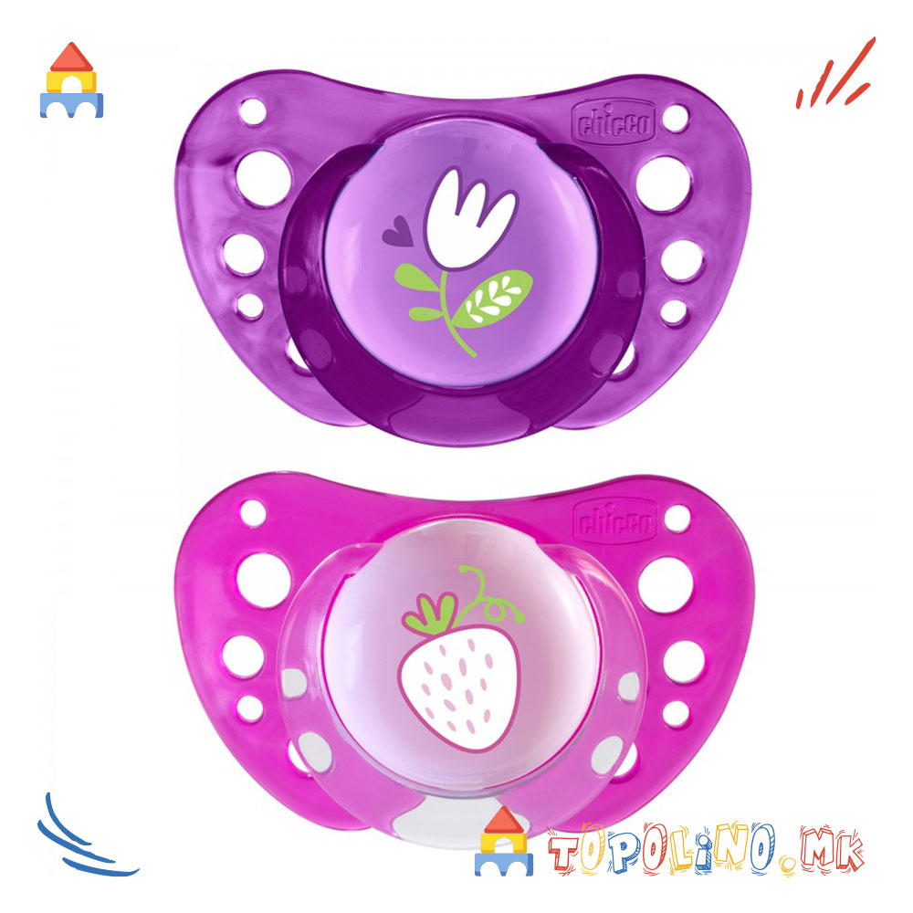 Лажалка Силикон Air Розе 16-36М 2Пар. - Chicco