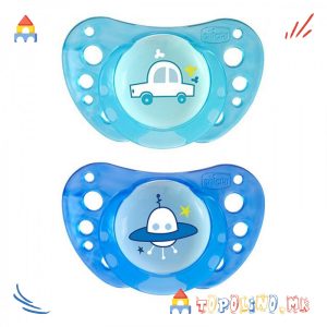 Лажалка Силикон Air Сина 16-36М 2Пар. - Chicco