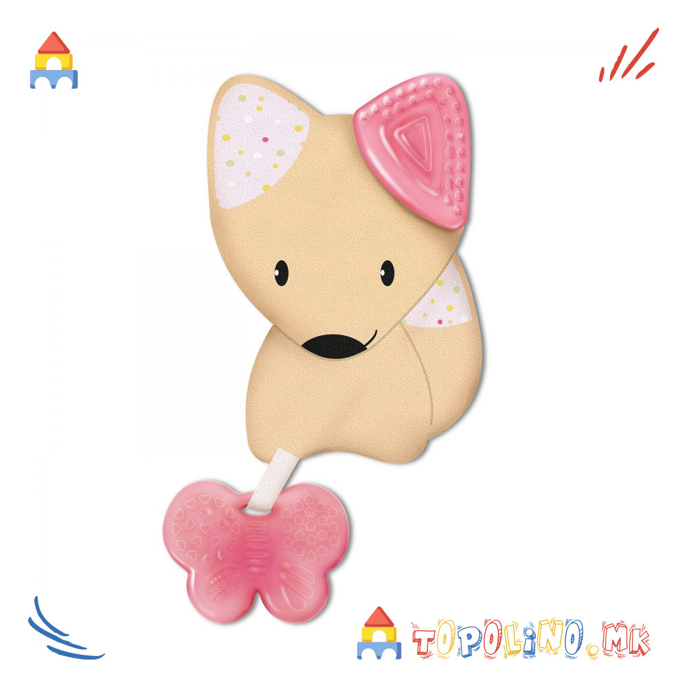 Лигавче Со Глодалка Fresh Friends Розе - Chicco