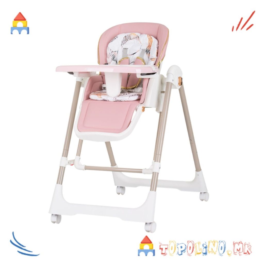 Столче за Хранење 2 во 1 Milk Shake Flamingo - Chipolino
