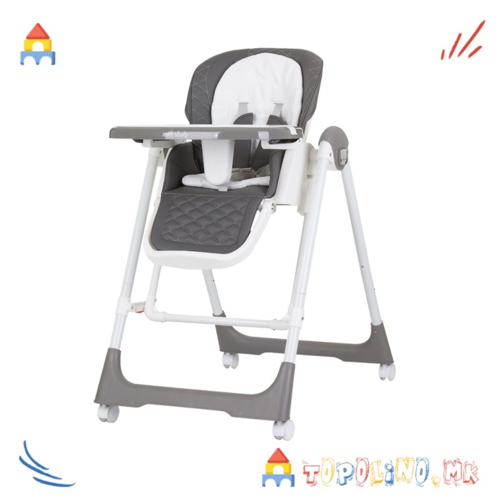 Столче за Хранење 2 во 1 Milk Shake Granite - Chipolino