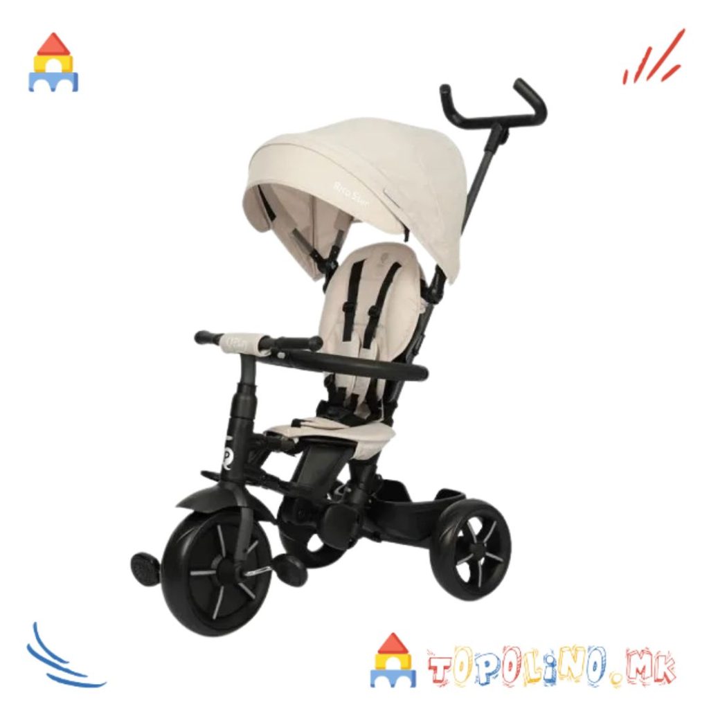 Трицикл Rito Star Beige - QPlay Голем Есенски Попуст