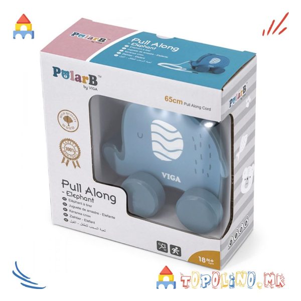 Дрвено Играчка Слонче - Polar B