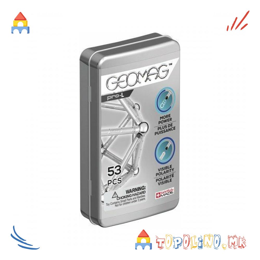 Коцки Pro-L Pocket Set 53 - Geomag