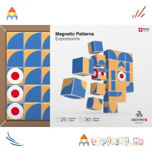 Коцки Magicube Art Pattern Expreeions 25 - Geomag
