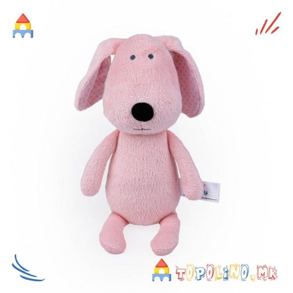 Мека Играчка за Гушкање Кученце Розе - Bali Bazoo