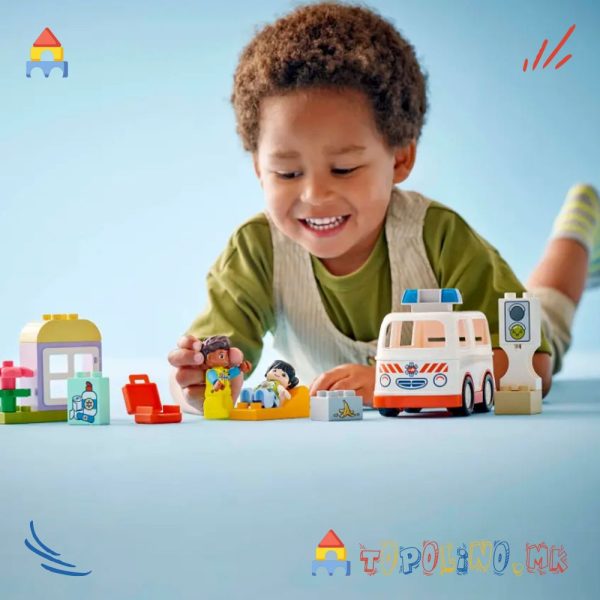 Ambulance & Driver Duplo - Lego Голем Попуст (само online)