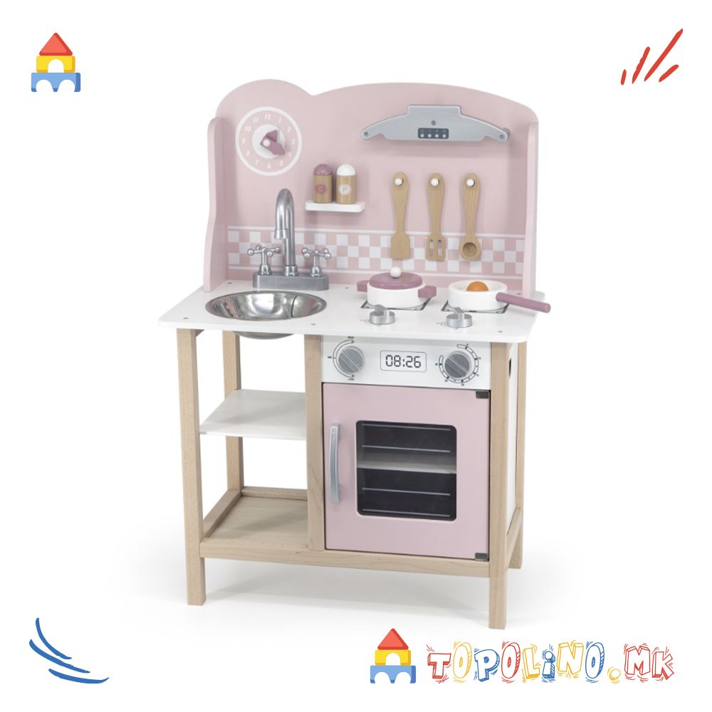 Дрвена Играчка Кујна Pink - Polar B