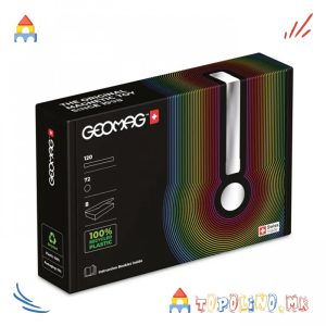 Коцки Compact Masterbox 192 Purple - Geomag