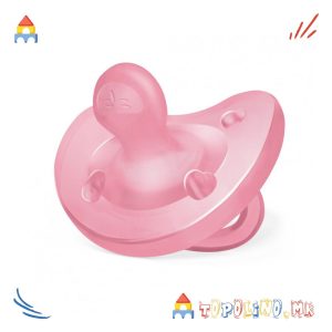 Лажалка Physio Soft Силикон 6-16М 1 Пар. Розе - Chicco