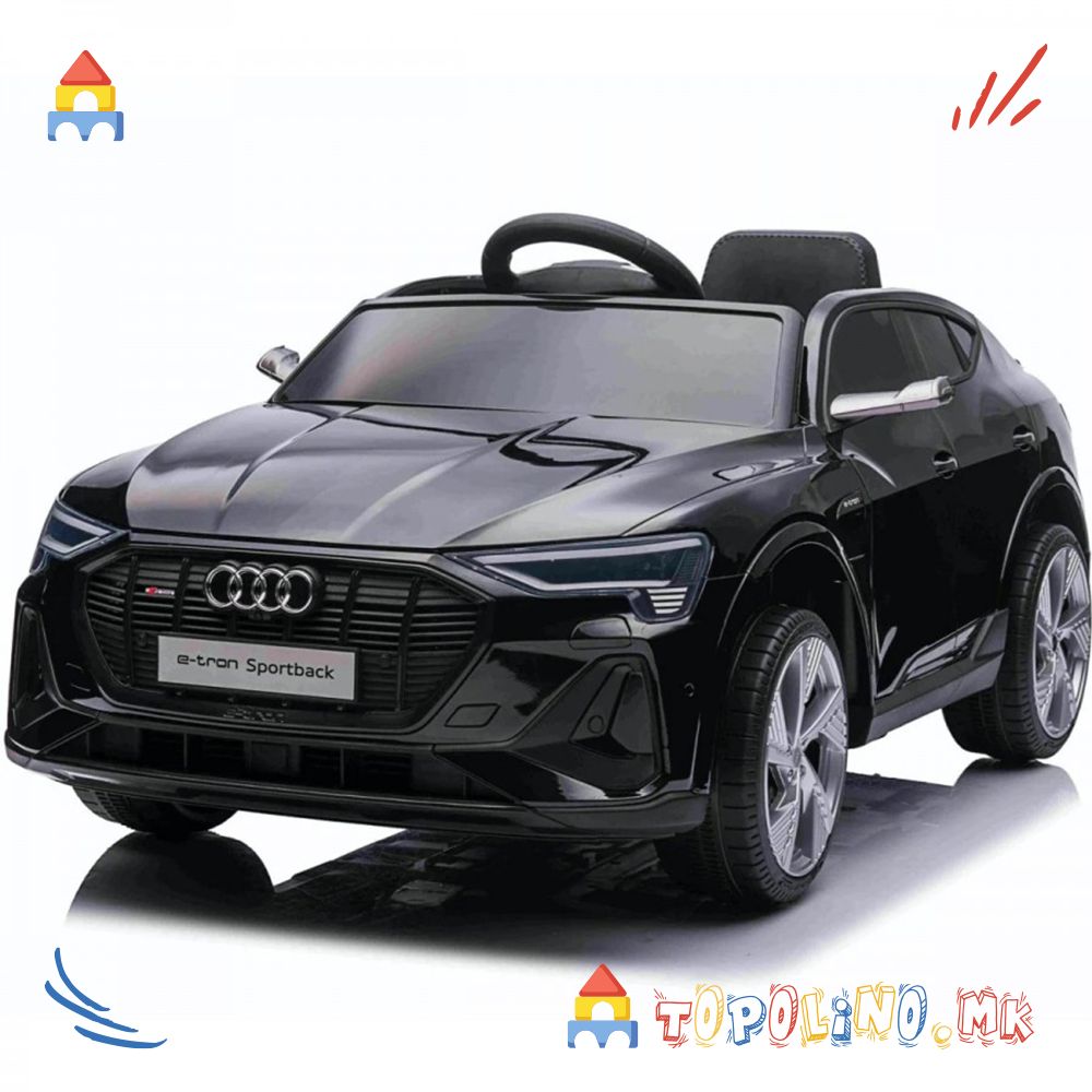 Автомобил на Акумулатор Audi E-Tron Sportback Црн