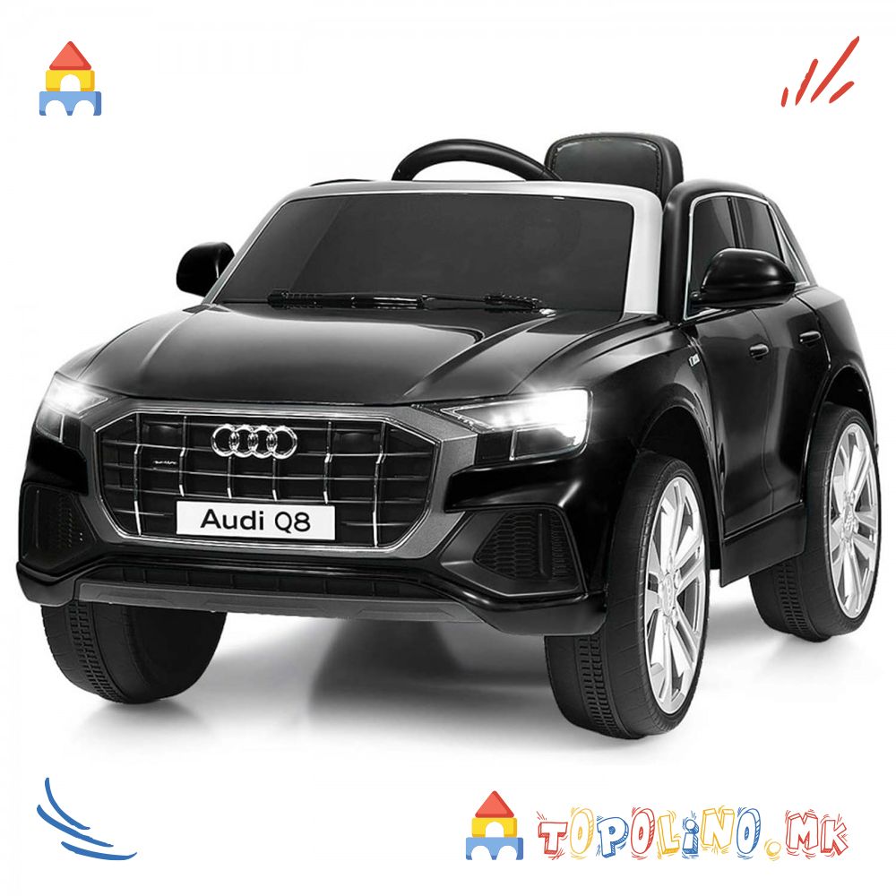 Автомобил на Акумулатор Audi Q8 Црн