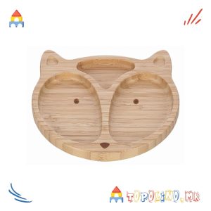Бамбусова чинија со вакум Лисица - Free on