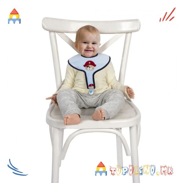 Лигавче со Држач за Лажалка Blue - Sevi Bebe