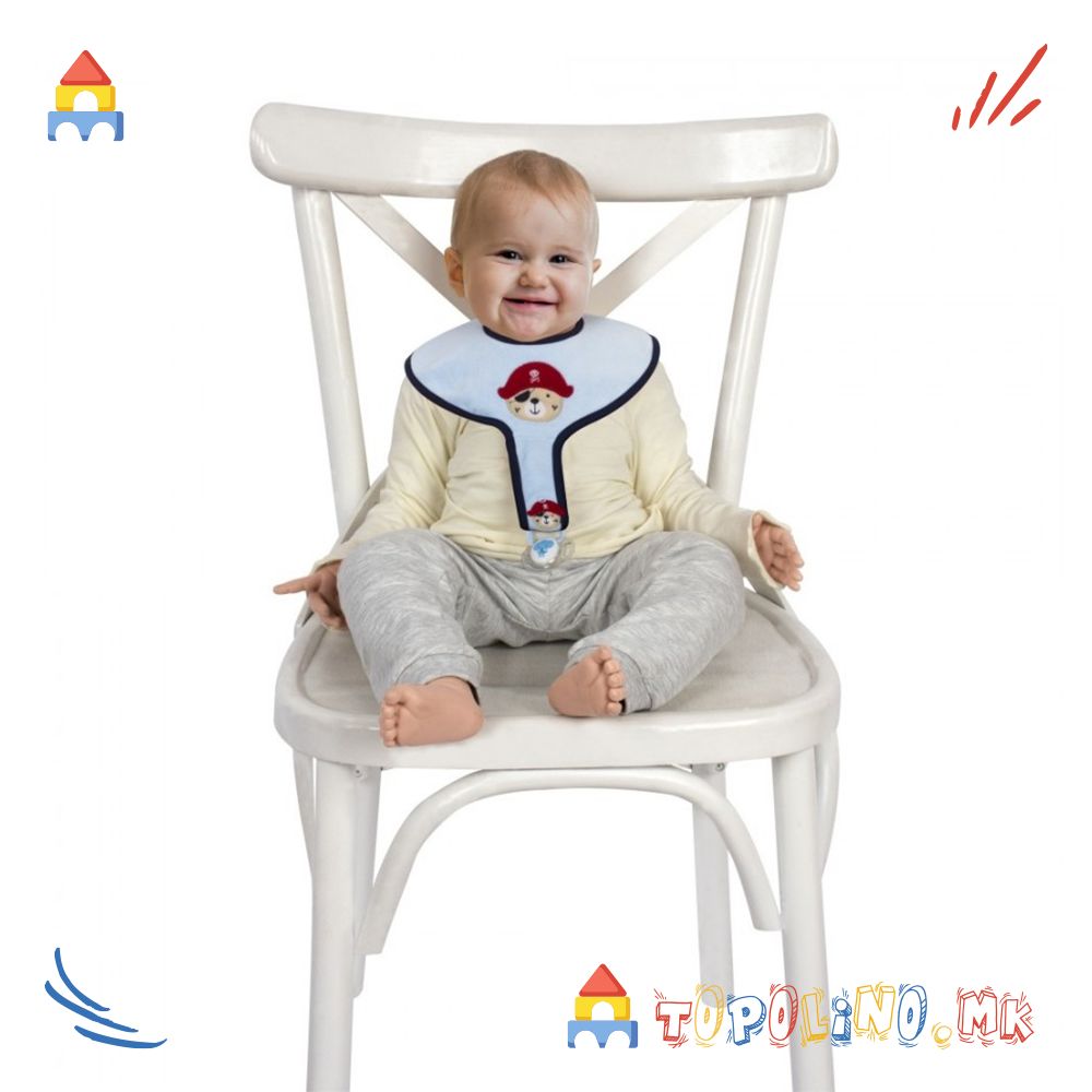 Лигавче со Држач за Лажалка Blue - Sevi Bebe