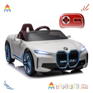 Автомобил на Акумулатор BMW I4 Бел 12V