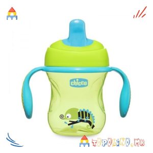 Чаша Пластична 200мл 6м+ Training Cup Тиркиз - Chicco