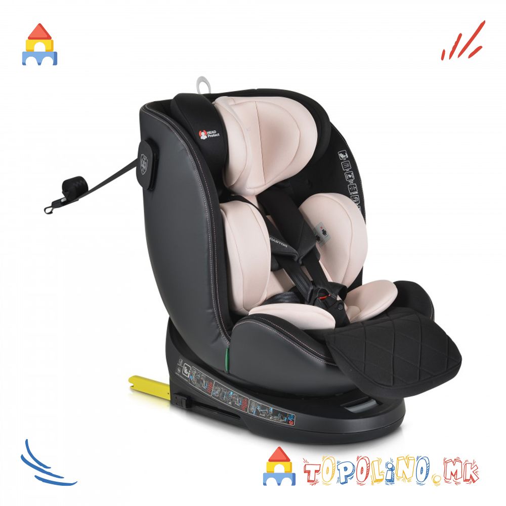 Седиште за Автомобил Castor Pudra 40cm - 150cm - Cangaroo