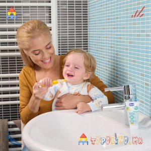 Четка за Заби Combo Liliac Mustard 6-36м - Chicco