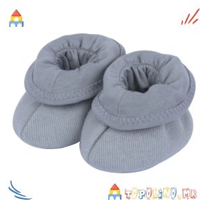 Меки Чизмички Cherry Stones Grey - Sevi Bebe