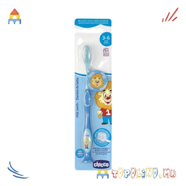 Четка За Заби Сина 3-6г - Chicco