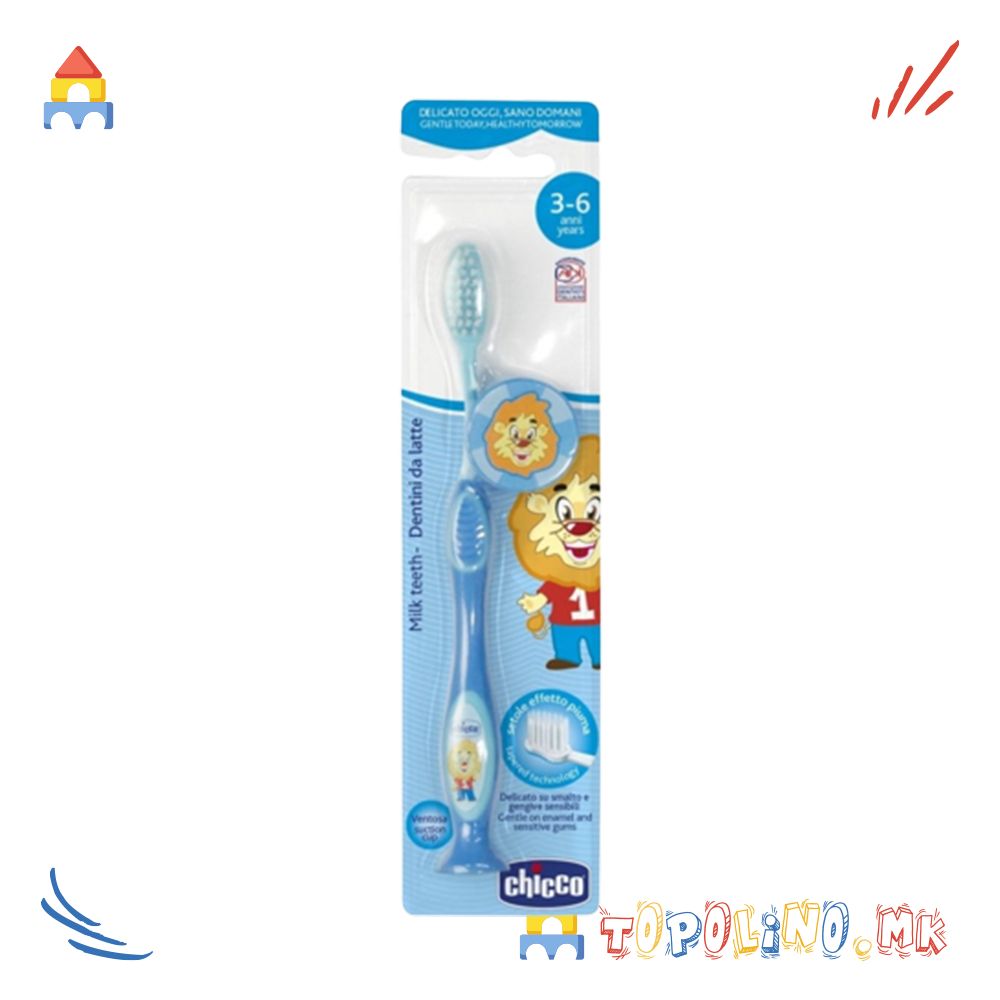 Четка За Заби Сина 3-6г - Chicco