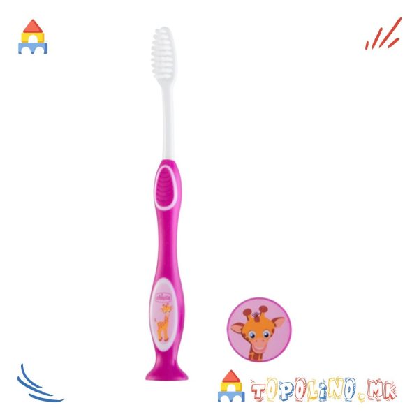 Четка За Заби Виолетова 3-6г - Chicco
