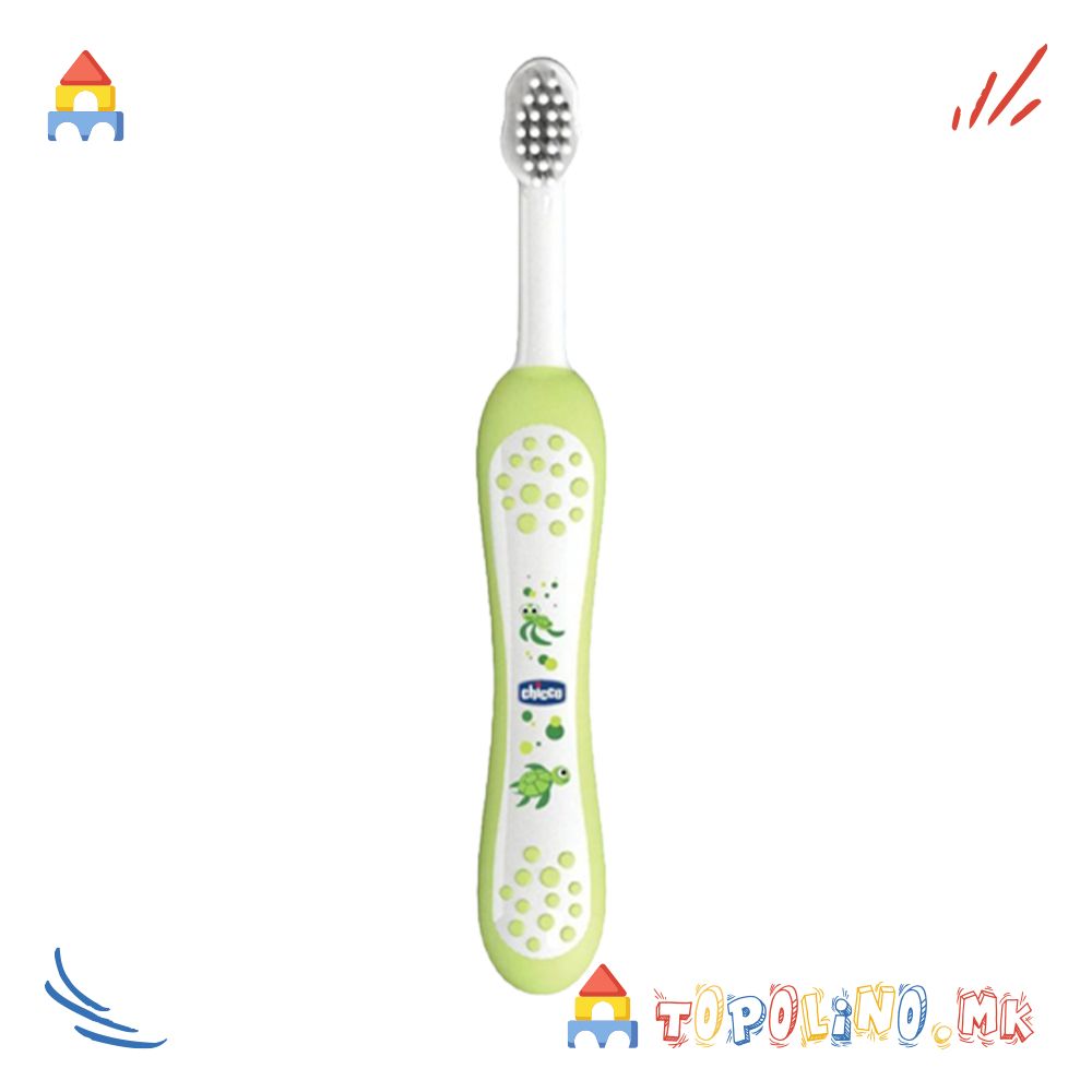 Четка За Заби Зелена 6м-36м - Chicco