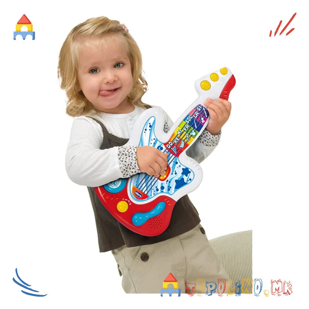 Гитара My First Guitar - Chicco-Голем Попуст