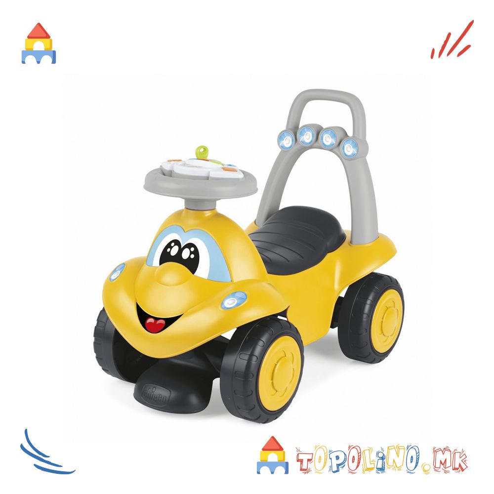 Проодувалка Billy Walk & Ride Yellow - Chicco-Голем Попуст