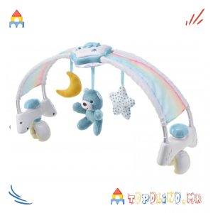 Вртелешка За Kреветче Raimbow Sky Сина 0+ Chicco