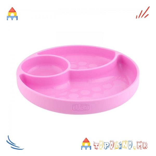 Чинија Take Eat Easy Розе 12m+ - Chicco