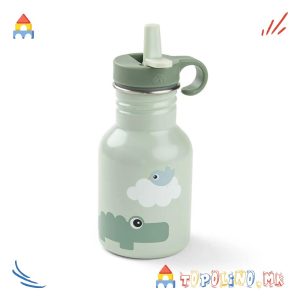 Шише Метал Зелено 350ml - Done By Deer