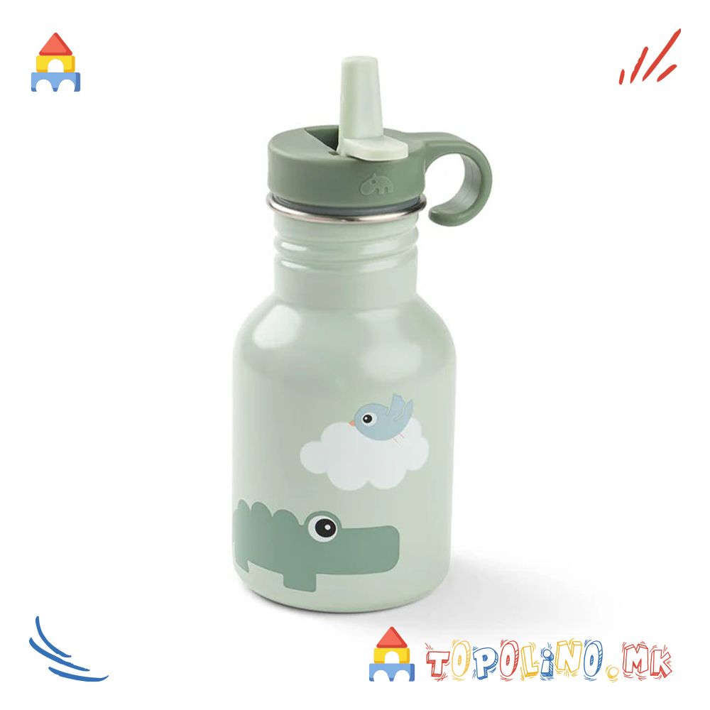 Шише Метал Зелено 350ml - Done By Deer