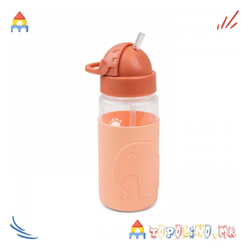 Шише со Цевка 350ml Elphee Портокалово - Done By Deer