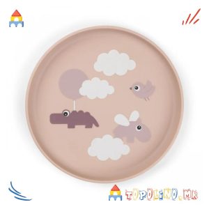 Чинија Весели Облачиња Розе - Done By Deer