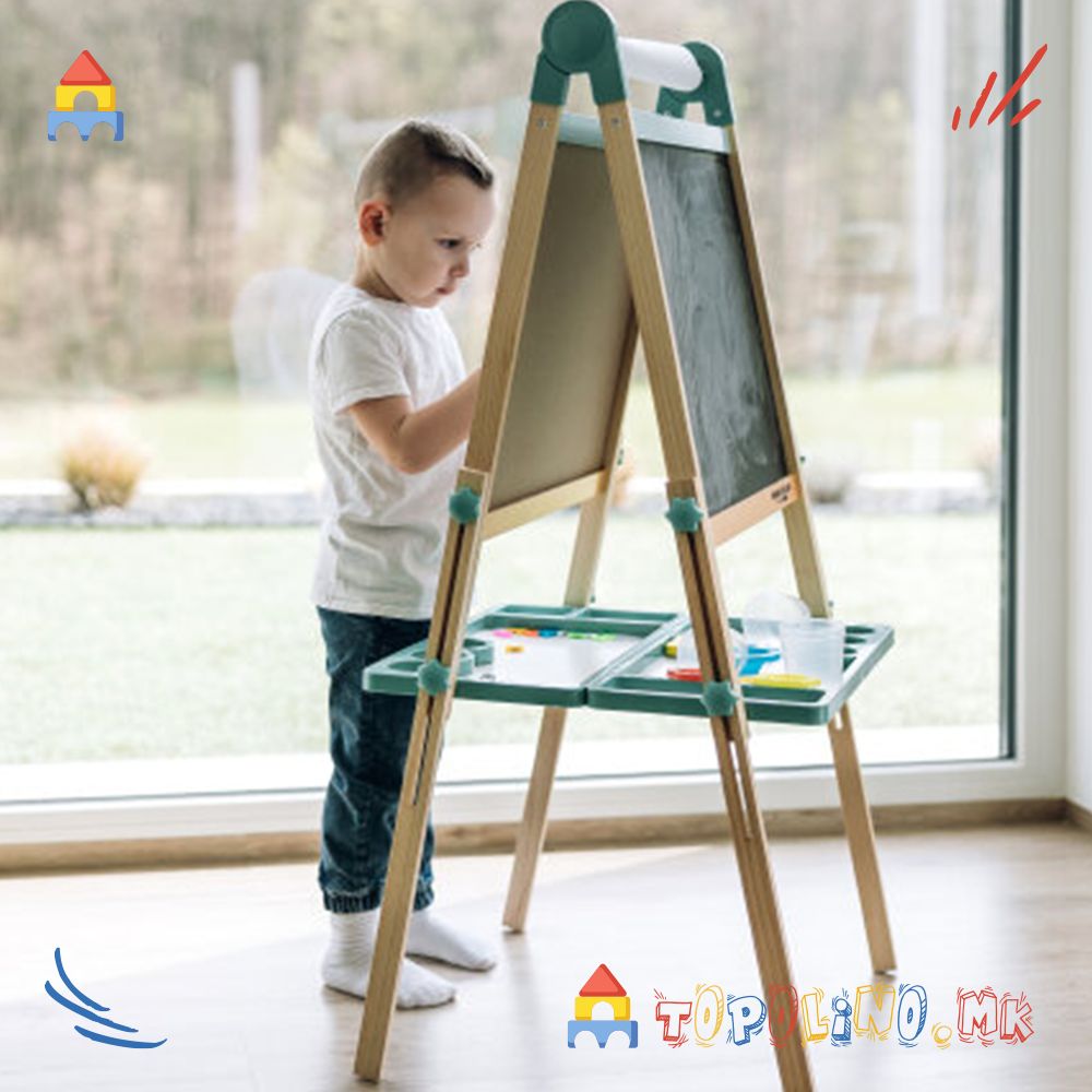 Двострана Дрвена Табла со Додатоци Duo Play - Free2Play