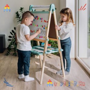 Двострана Дрвена Табла со Додатоци Duo Play - Free2Play