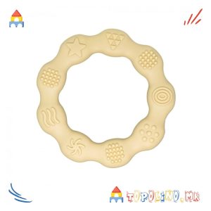 Глодалка Силикон Прстен Кафена 3+ - Jungle