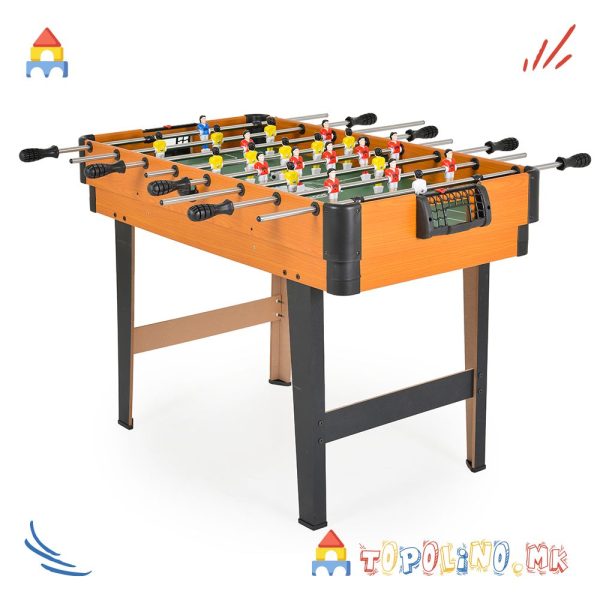 Дрвена Играчка Билјард и Фудбал 2 во 1 - Moni Toys - Голем Попуст