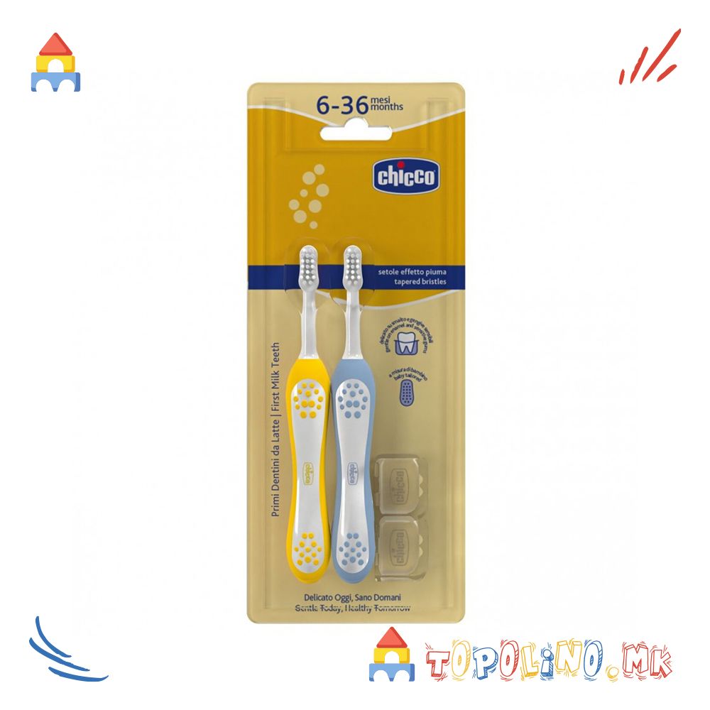 Четка за Заби Combo Indigo Mustard 6-36м - Chicco