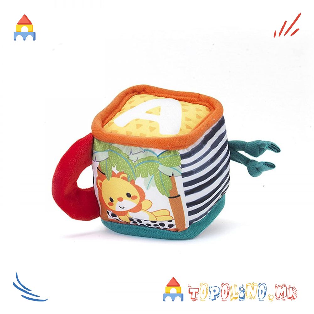 Играчка меки коцки Discover & Play- Infantino