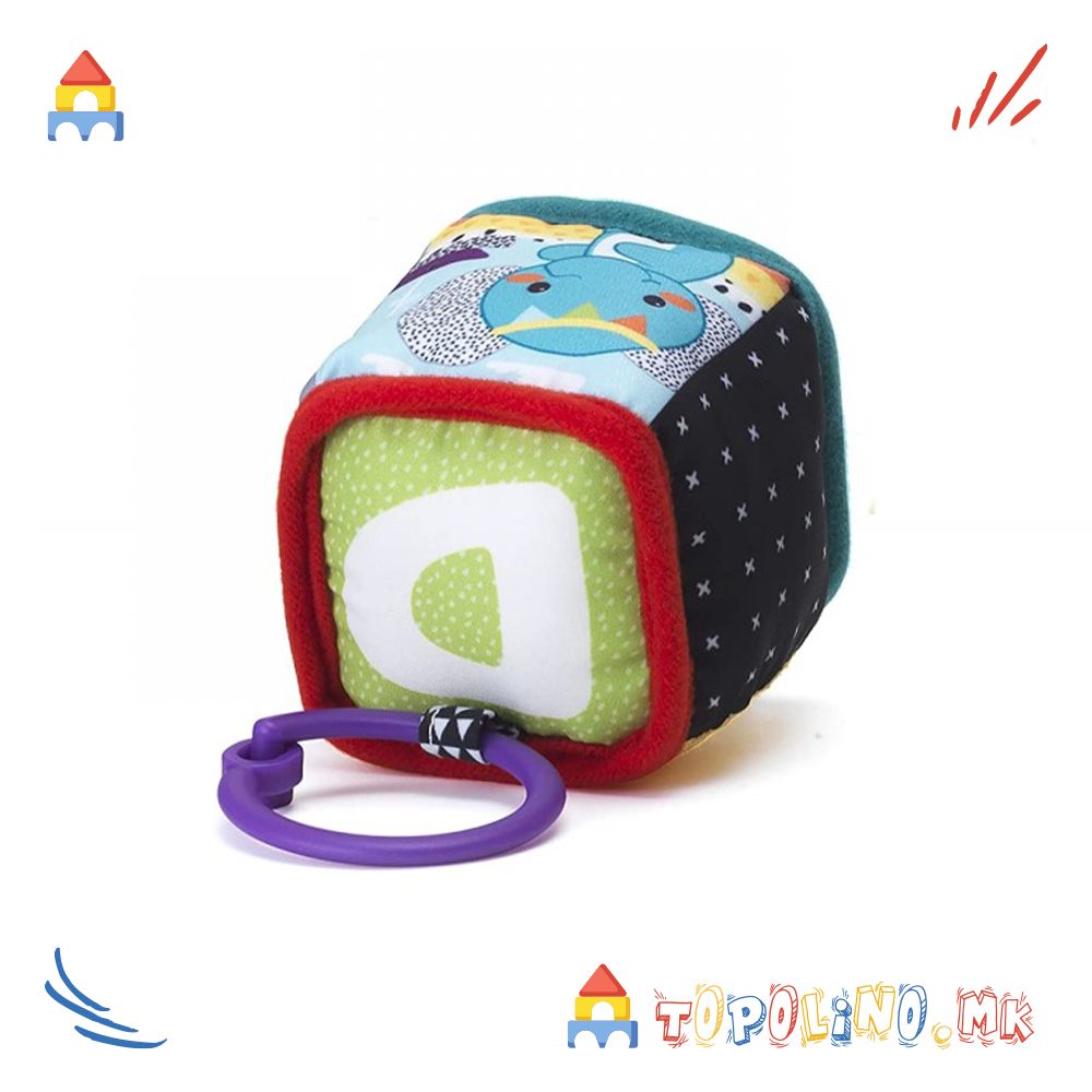 Играчка меки коцки Discover & Play- Infantino